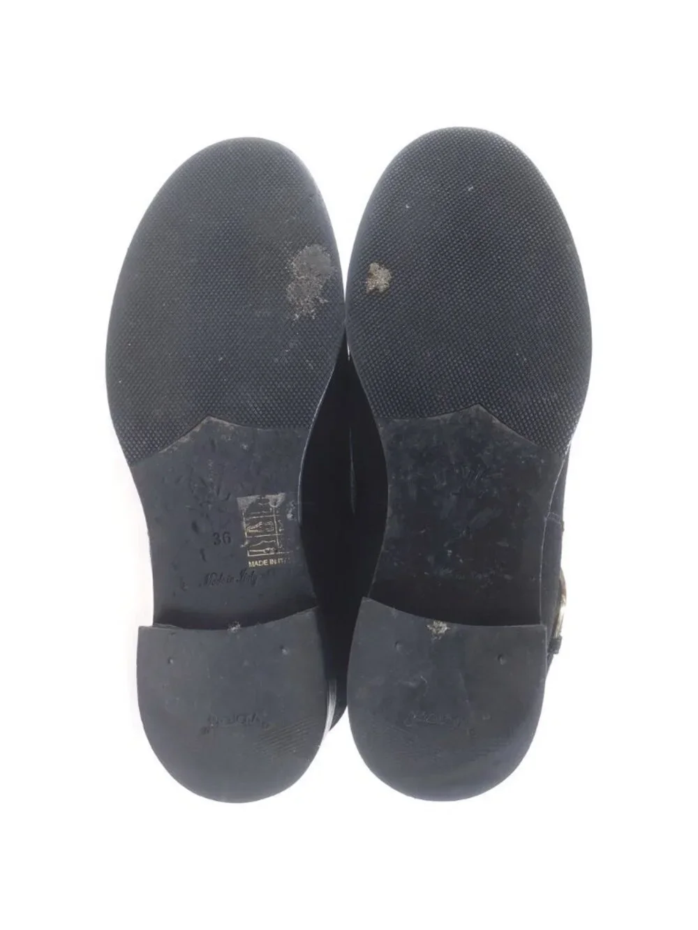 Louis Vuitton Suede Long Boots Knee High Black